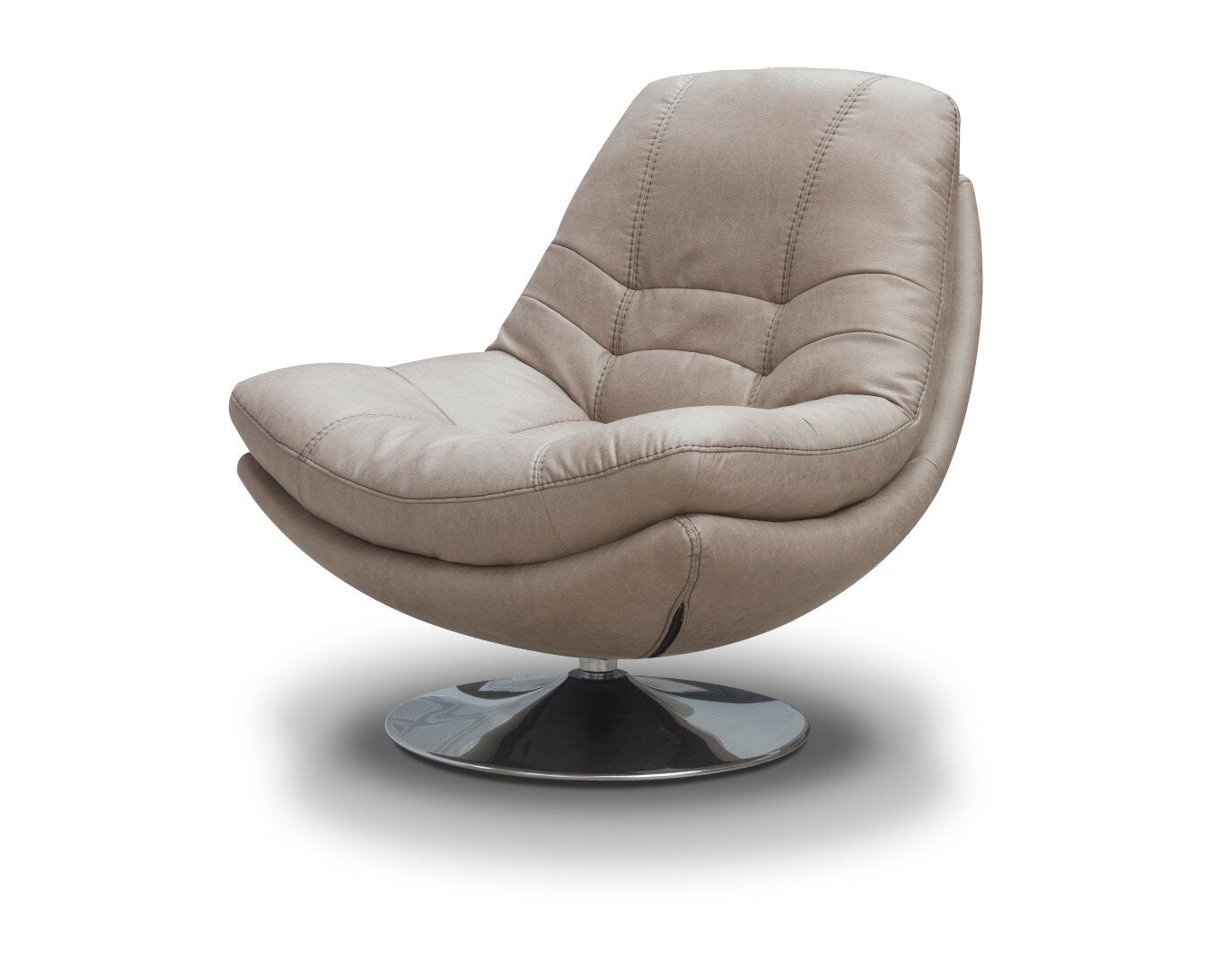 axis light grey swivel chair