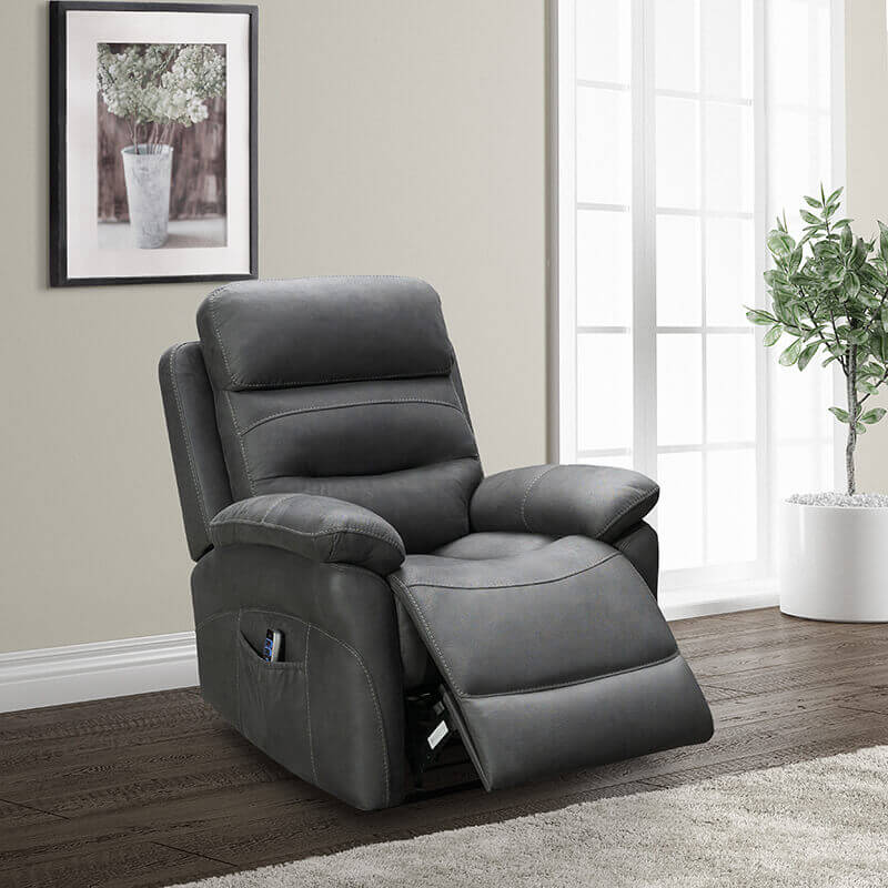 Arianna Slate Lift Rise Arm Chair