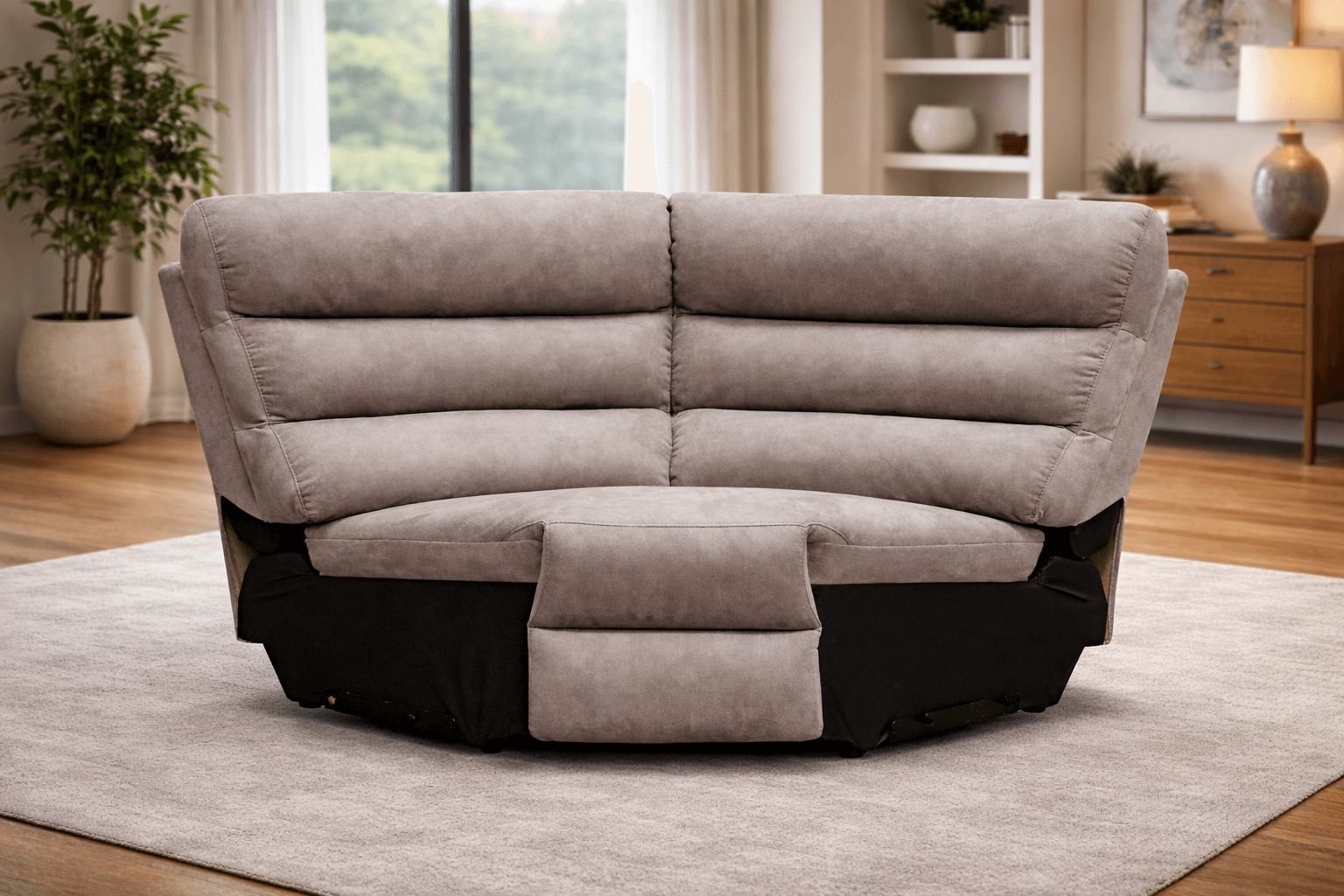 Urban Modular - Brown-Grey - Fabric Corner Piece