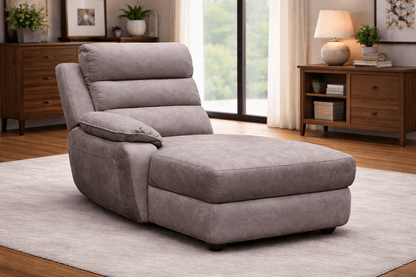 Urban Modular - Brown-Grey - Fabric LHF Chaise
