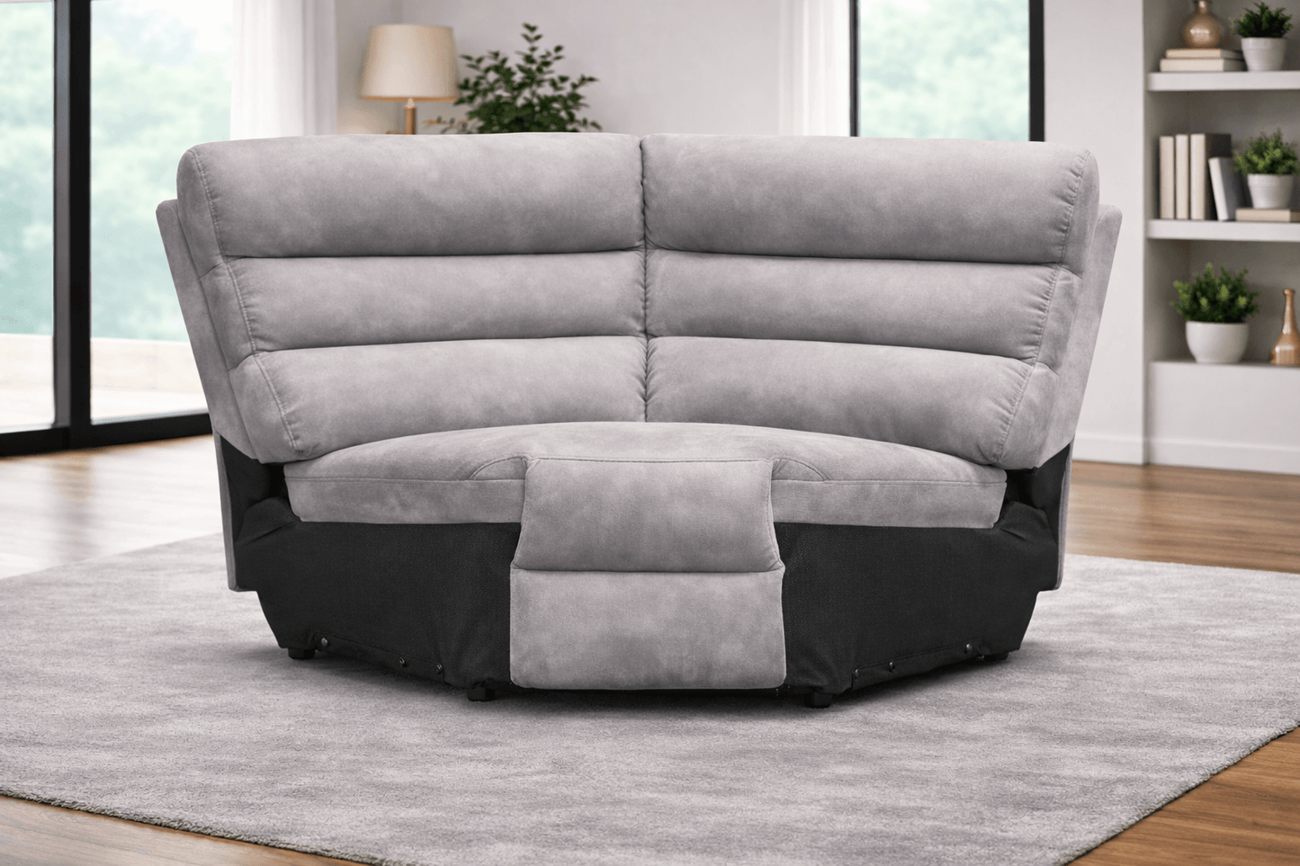 Urban Modular - Gray-Charcoal - Fabric Corner Piece