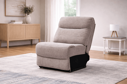 Lorenza - Champagne - Fabric Armless Element