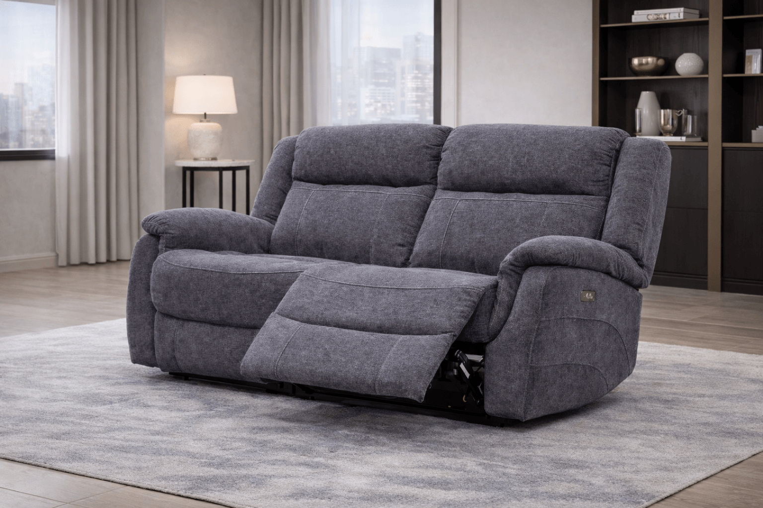 Lorenza - Dark-Grey - Fabric 2.5RR Power