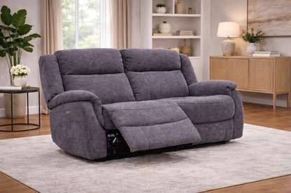 Lorenza - Dark-Grey - Fabric 2RR Power