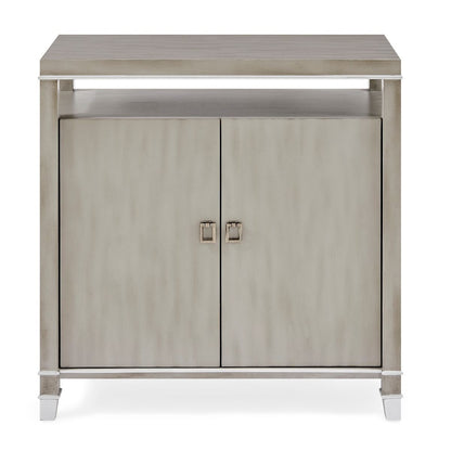 The Carter 2 Drawer Sideboard silver