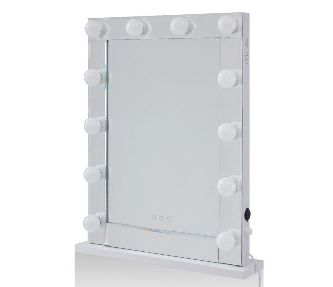 side view of hollywood mirror