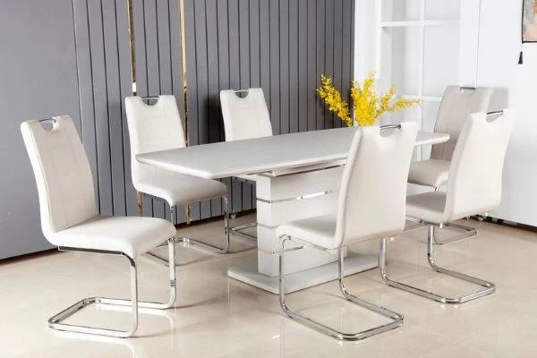 Modena Light Grey Extension Table
