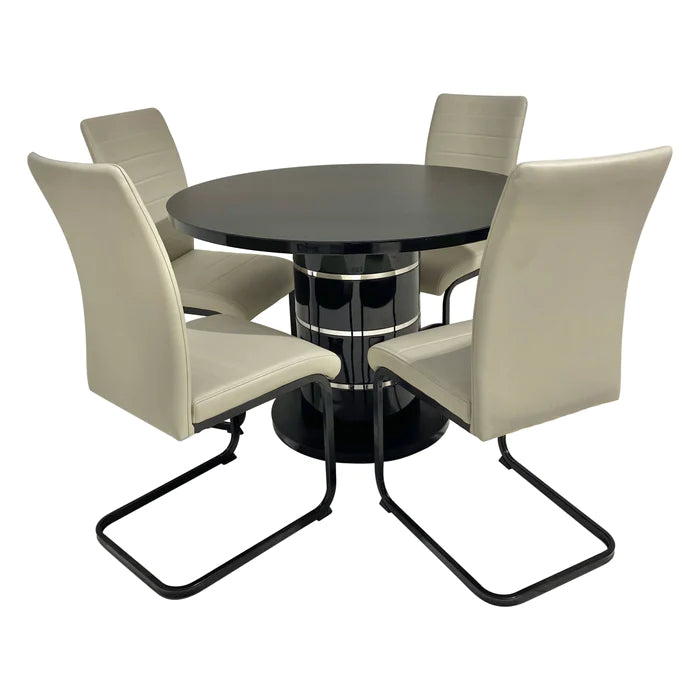 modena round dining table