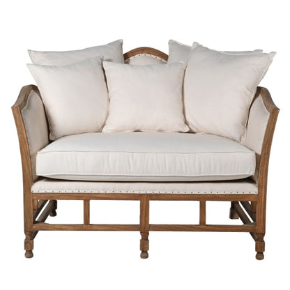 CREAM LOOSE CUSHION SOFA