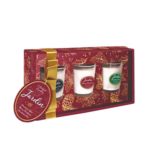 jardin 3 scented candles