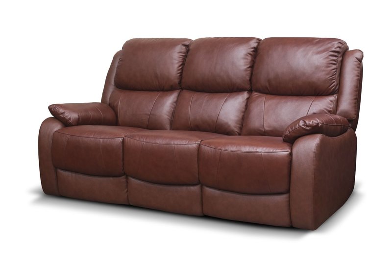 parker tabac 3 seater sofa